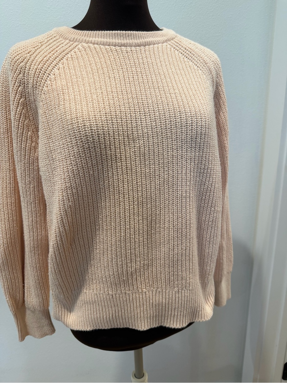 J. Crew cotton sweater, size L